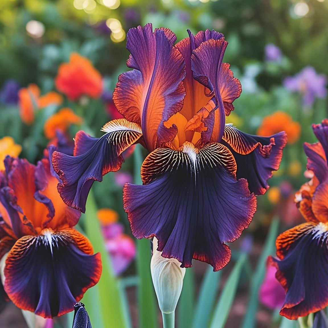 Fiery Phoenix-Rare Iris Bulbs⚜️