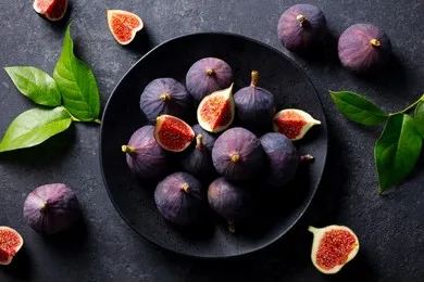 Semillas de higuera (Ficus carica), arbusto de fruta dulce