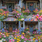 🐝Amigable con los insectos🔥Más de 60 semillas de flores perennes variadas🌿Puras sin OMG
