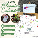 🌱 El calendario floral 2026: Un jardín en cada página