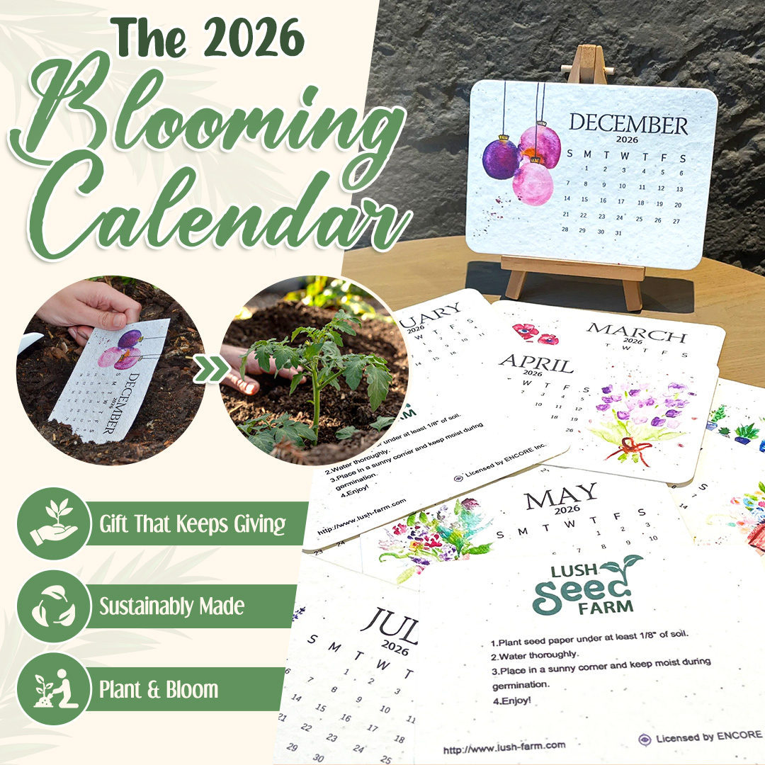 🌱 El calendario floral 2026: Un jardín en cada página