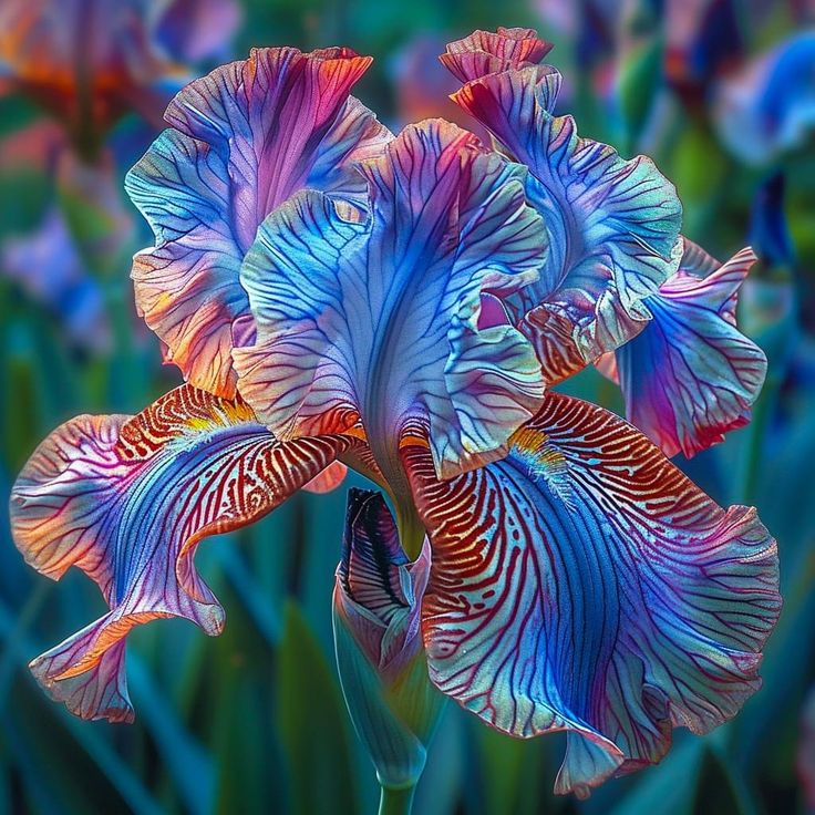 Celestial Frost-Rare Iris Bulbs⚜️