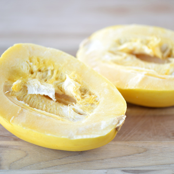 Semillas de calabaza espagueti