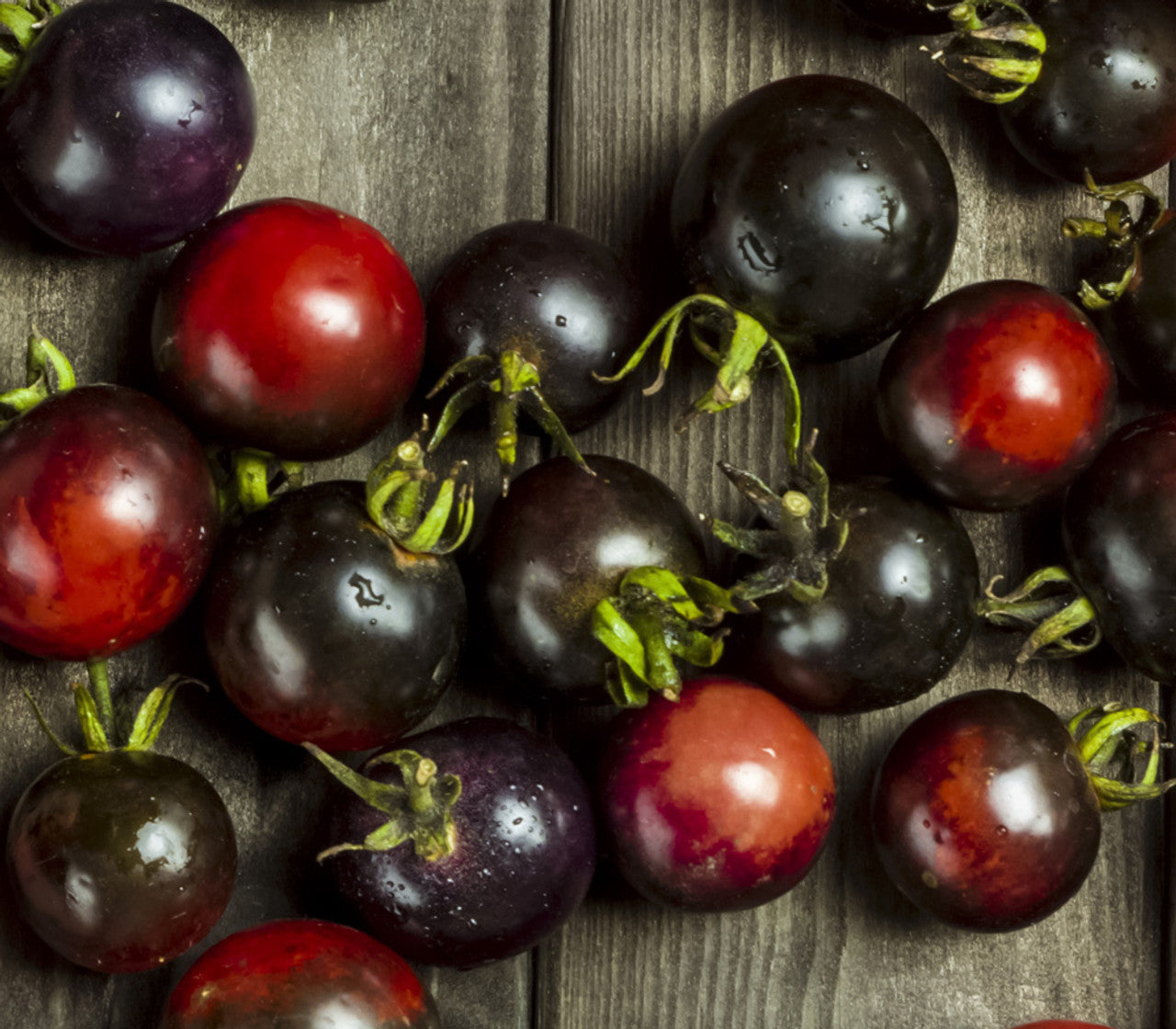Semillas de tomate cereza Midnight Snack