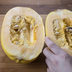 Semillas de calabaza espagueti