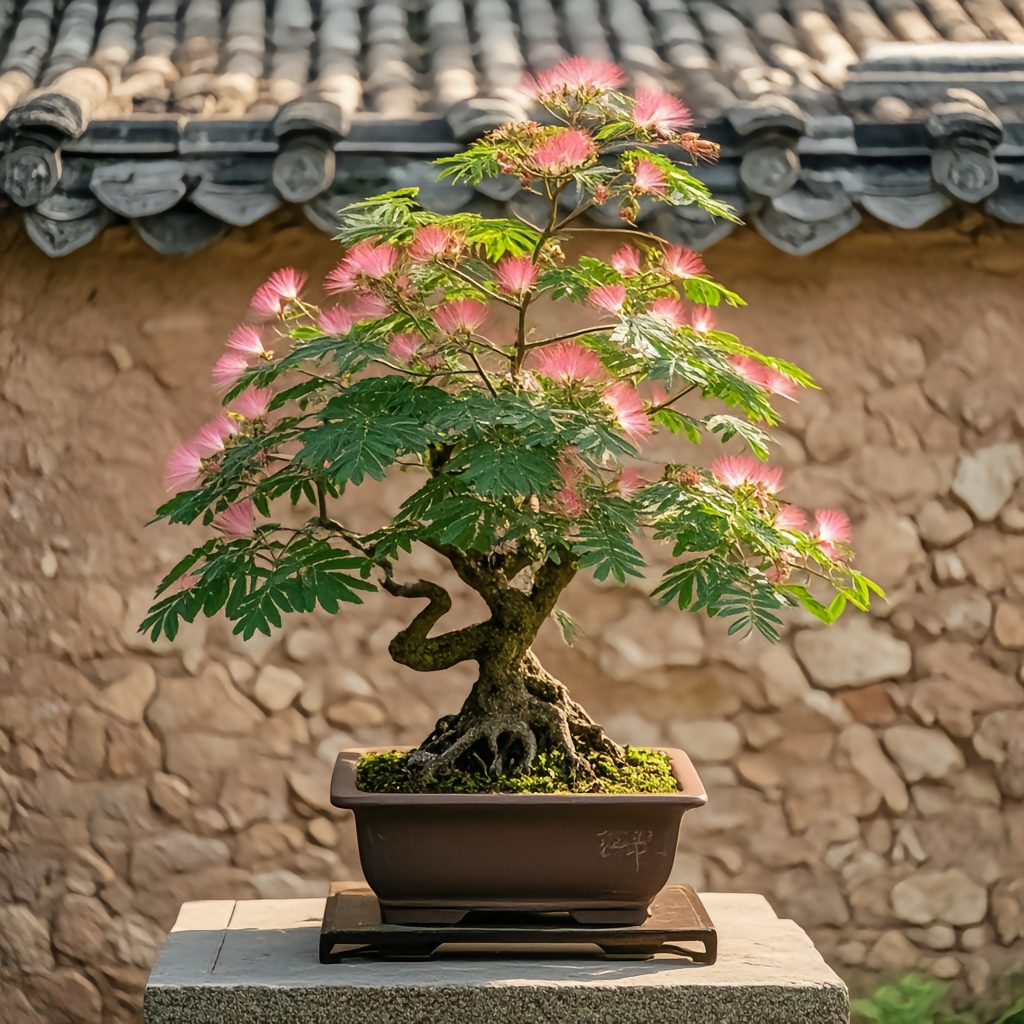 Flor de Albizia julibrissin