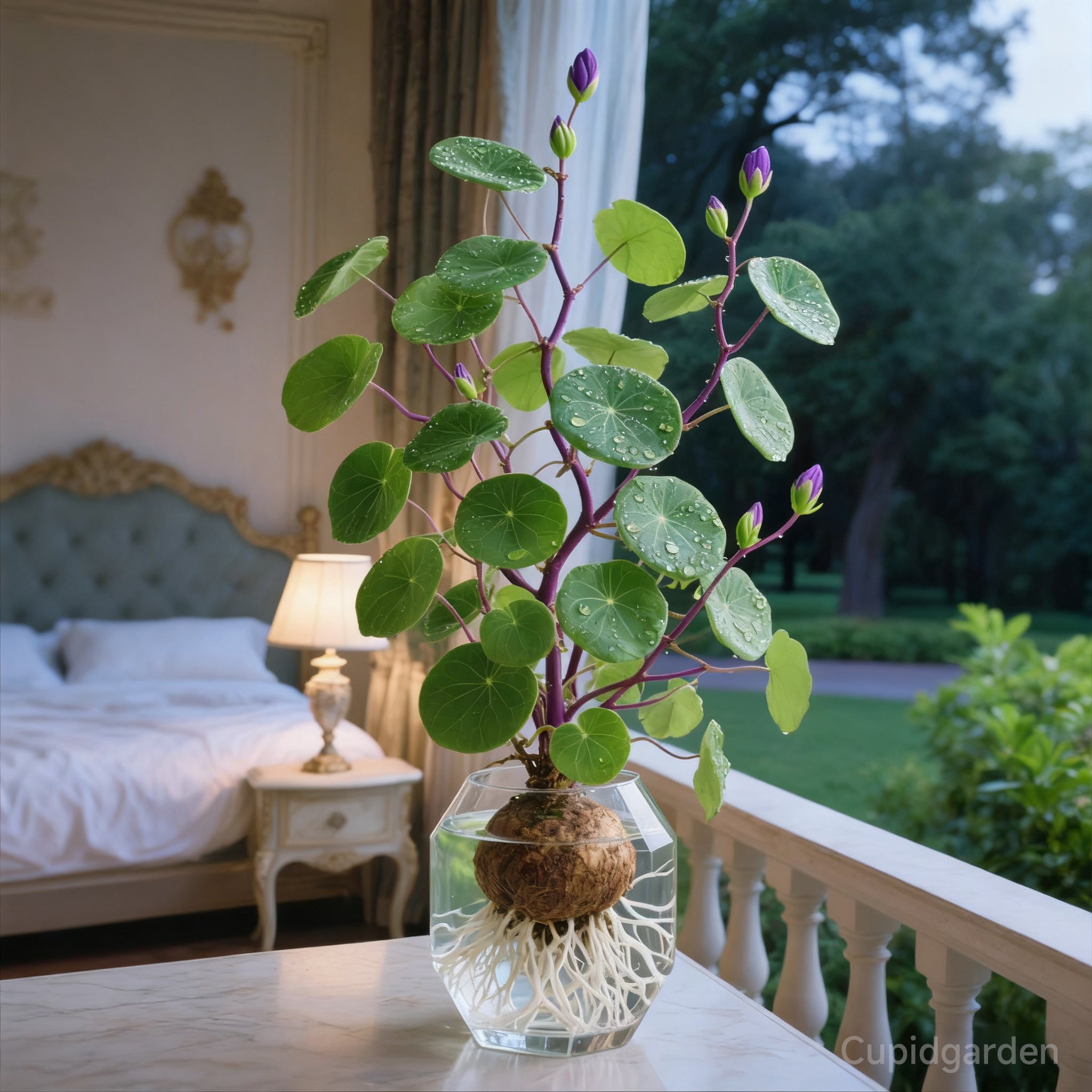 🎈Red rattan Stephania Erecta: The strongest houseplant for lazy people🌿