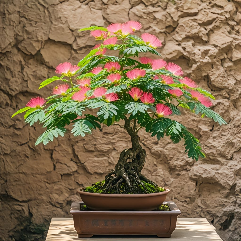 Flor de Albizia julibrissin
