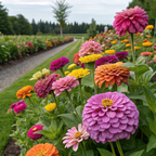 🌺Double Zinnia Mixed Color Seeds