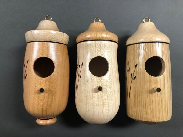 💕Casa de Colibríes de Madera - Regalo para Amantes de la Naturaleza