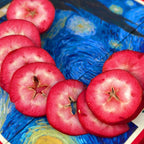 Semillas de manzana de pulpa roja