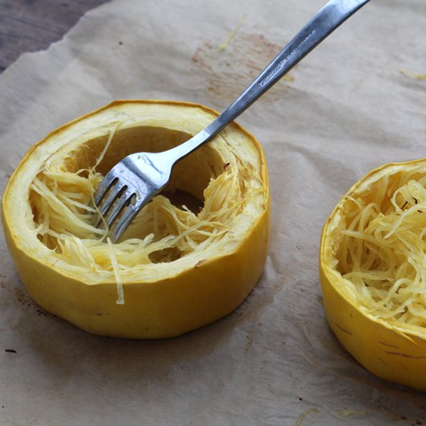 Semillas de calabaza espagueti