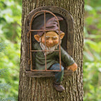 Elf Out The Door Tree Hugger