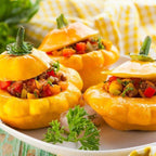 Semillas de calabacín Pattypan