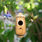 💕Casa de Colibríes de Madera - Regalo para Amantes de la Naturaleza