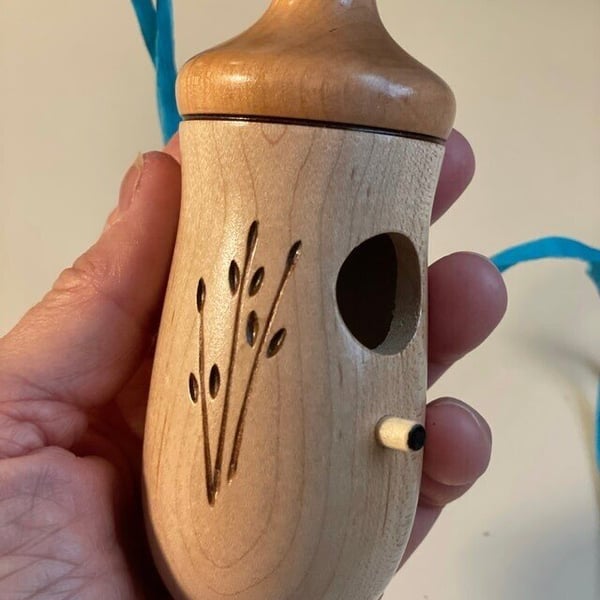 💕Casa de Colibríes de Madera - Regalo para Amantes de la Naturaleza