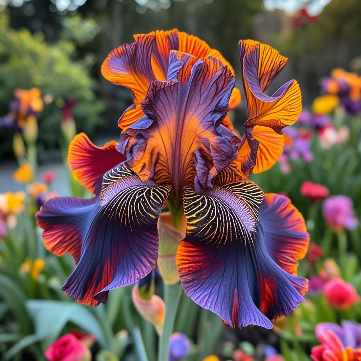Golden Panther-Rare Iris Bulbs⚜️
